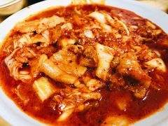 辣白菜炒五花肉-屋里家延边朝鲜族冷面(南园店)