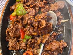 铁板孜然羊腰-郝记全羊馆