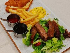 可颂牛排全餐-东方豪客牛排意面披萨(玉函银座店)