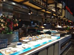 自助取餐区-V-ONE西雅图海鲜自助餐厅(仓山万达广场店)