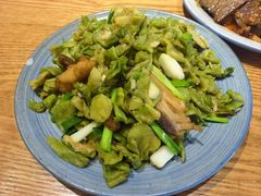 脆皮莴笋炒腊肉-静一餐厅·湖北菜(前门店)