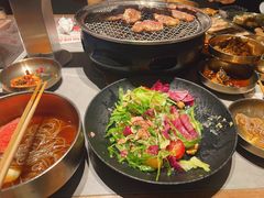 -草家酱蟹炭火烤肉店(珲春南路一店)