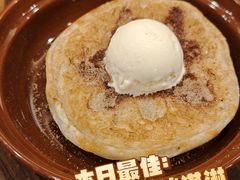 肉桂佛卡夏配冰淇淋-萨莉亚意式餐厅(南海万达广场店)