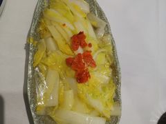 蟹黄娃娃菜-大眼锅贴水饺(河东店)