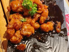 雪花糖醋里脊-绿茶餐厅(西单老佛爷店)