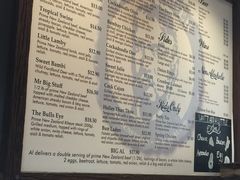 菜单-Fergburger(皇后镇店)