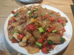 泡椒炒魔芋-牛八宝桂林米粉(八里庄店)