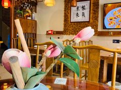 -东来菜馆•手抓海鲜家常菜•海鲜锅贴(鸽子窝店)