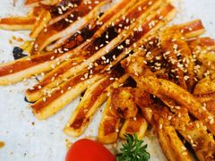 现烤整只大鱿鱼-小川洋风料理(街道口店)