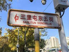 -三里屯东五街银杏大道
