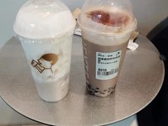 厚牛乳芋泥波波-喜茶(深圳东门1234店)