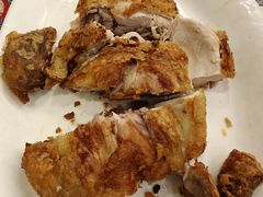 招牌蒜香鸡（半只）-玉华台饭庄(裕中西里小区店)