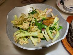 花菜炒肉片-新发现(苏州中心商场店)