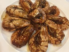 豉油皇焗九节虾-东江海鲜酒家(艺都分店)