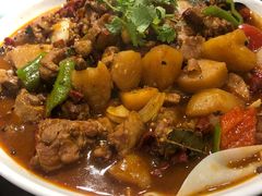 老兰家特色大盘鸡-老兰家传统烧烤炒菜泡馍(小南门店)