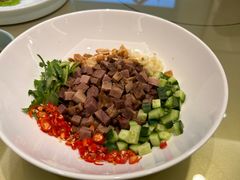 牛肉粒拌蔬菜粒-7017浙菜•建德味(中财店)