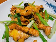 姜葱炒脆肉鲩鱼腩-香山家宴