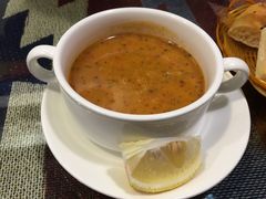红扁豆汤半份-伊斯坦布尔土耳其清真咖啡餐厅