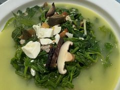 上汤绿桑叶-鲤鱼塘农家山庄