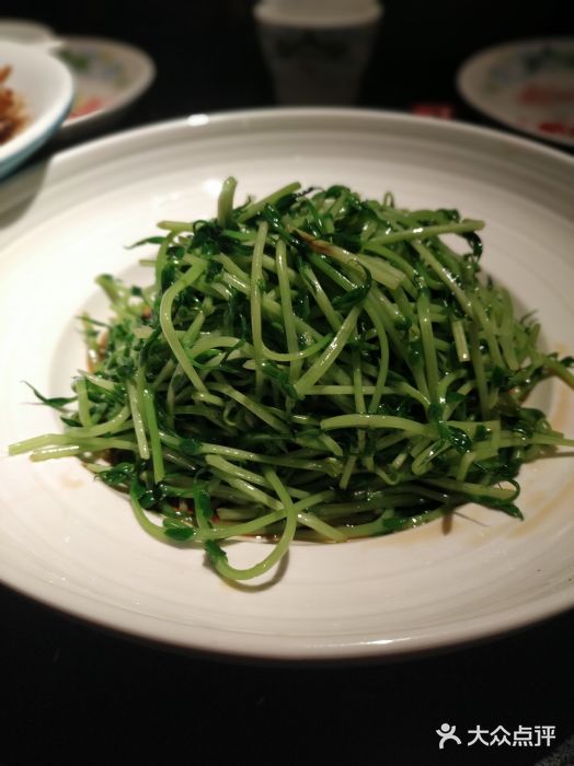 老头儿油爆虾(爱琴海购物公园店)-酒香炒豆苗-菜-酒香炒豆苗图片-上海