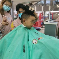 -爆米花儿童美发乐园