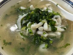 青咸菜目鱼汤面-老地方面馆(思南路店)
