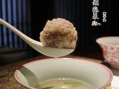 西湖莼菜狮子头-觀芷隐轩