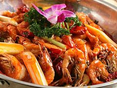干锅麻辣大虾-骨惑狼酱骨头(御润财富城店)
