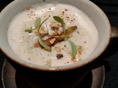 卡布奇诺蘑菇汤配牛肝菌-AZUL by FUEL蓝色·法式酒馆(琶醍店)