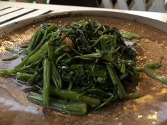 虾酱炒空心菜-Local泰莲庭(虹鳟鱼店)