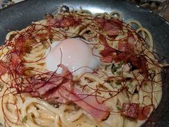 牛肝菌蘑菇奶油意大利面配温泉蛋-卡朋西餐(悦汇城店)