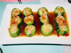 瑶柱蒜蓉蒸丝瓜-大树餐厅(益田假日店)