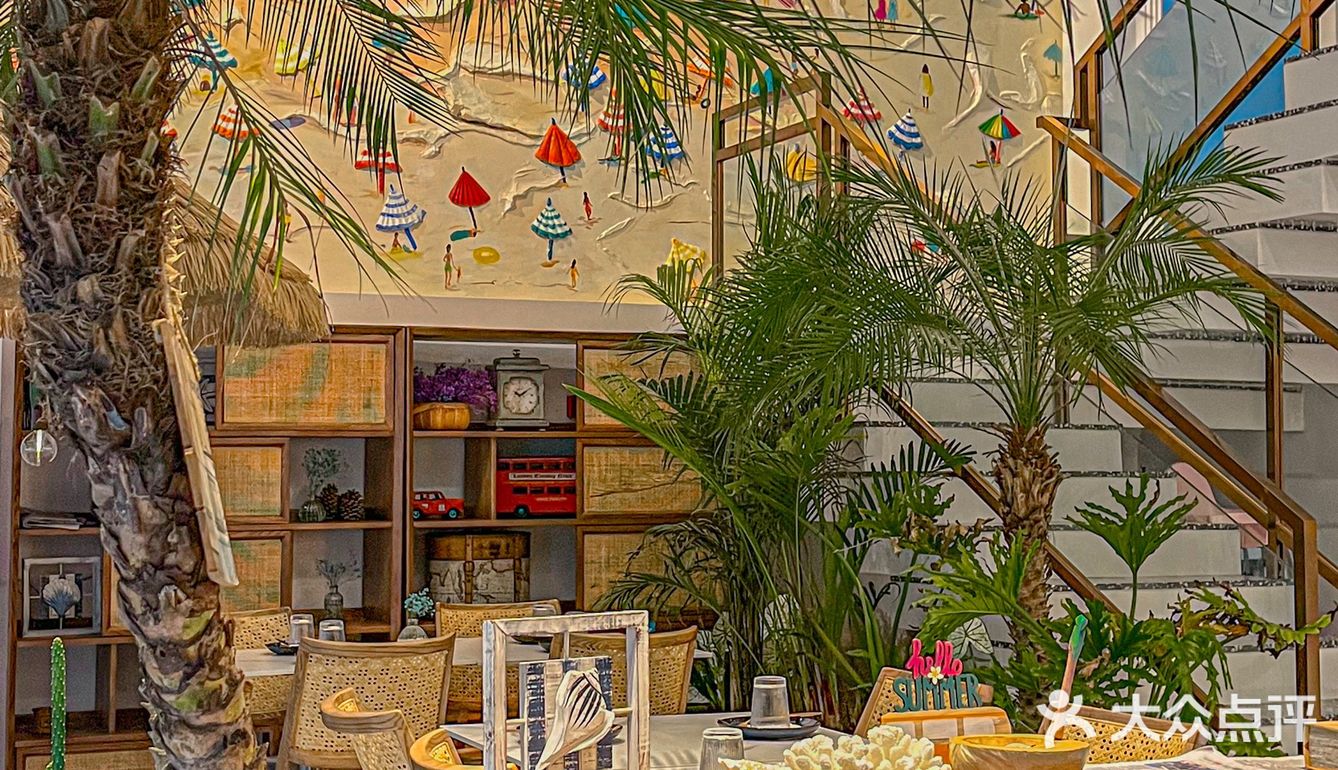 🧜‍♀️误闯美人鱼海底世界🐚度假风Bistro🏝