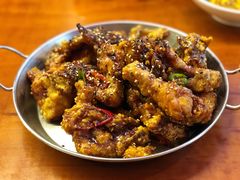 酱油炸鸡腿-BHC炸鸡(明洞总店)