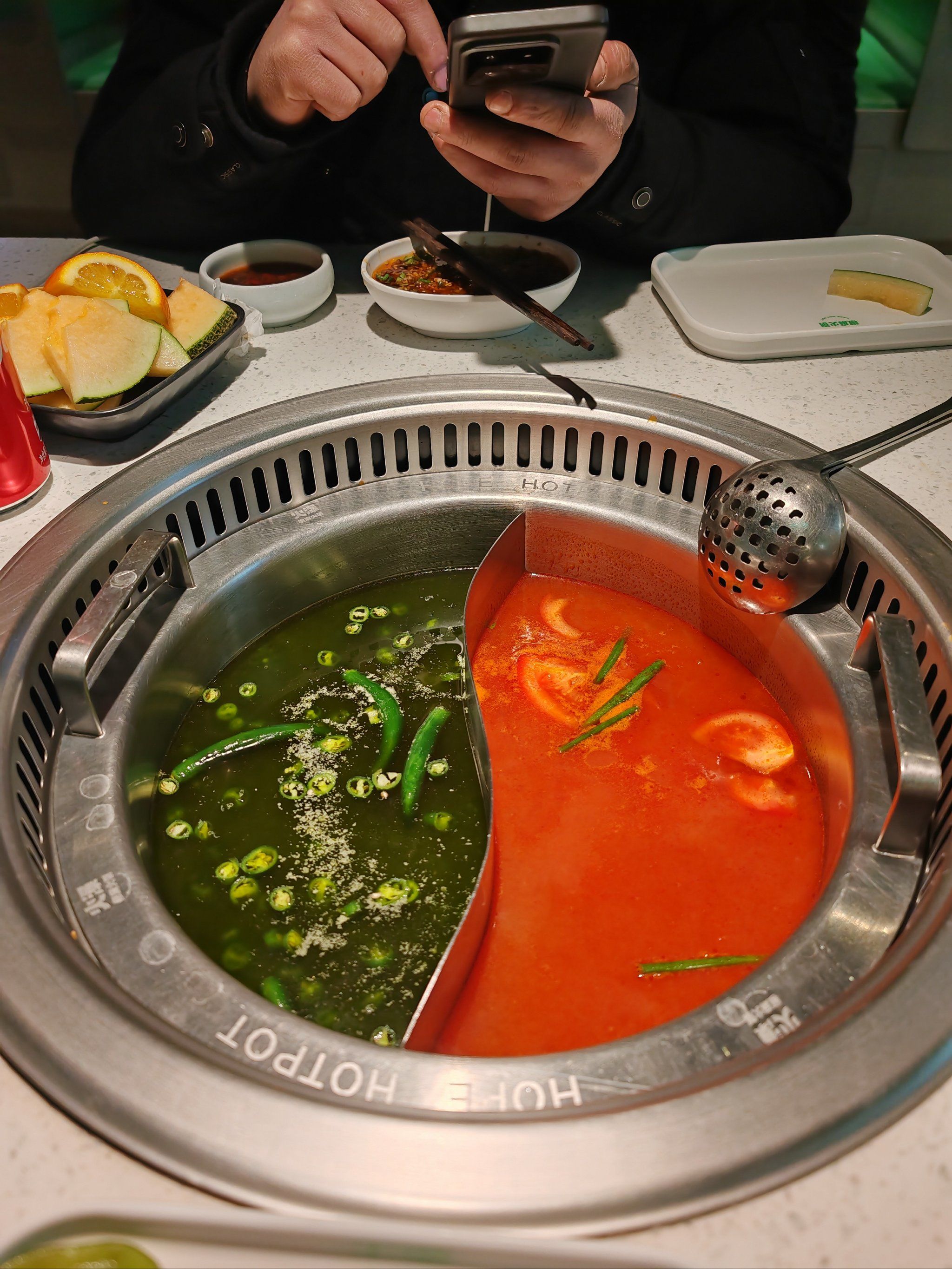 火瀑椒麻火锅真是太好吃啦