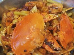 香辣蟹炒菜-秦记香辣蟹(松榆里店)