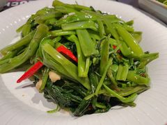 飞天酱炒通菜-新越盏·东南亚料理(捷登都会店)