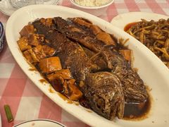 红烧豆腐烩黄鱼-玲珑餐厅(陕西南路店)