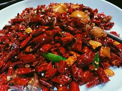 川味鲍鱼辣子鸡-荷风细雨·中国茶宴(碧云店)