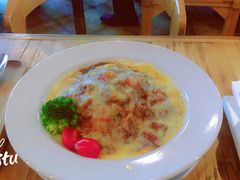 免治牛肉番茄芝士焗饭-西关84·History·Art·Cafe