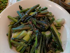 清炒红菜苔-俏九州·小炒黄牛肉(华润万象汇店)