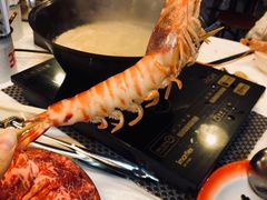 -鲜入围煮花胶鸡海鲜火锅