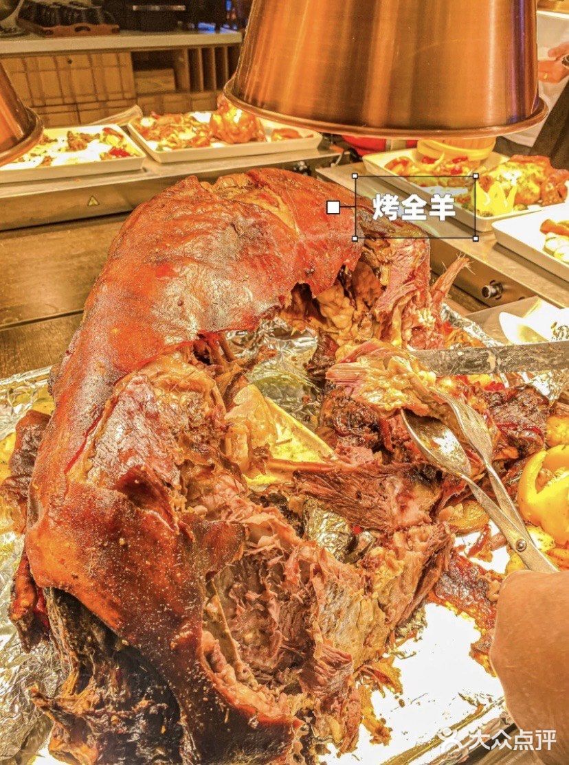 五🌟酒店香格里拉的秦咖啡自助实现海鲜自由
