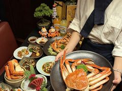 -雍容荟帝王蟹活龙虾展台自助(IFS黑金店)