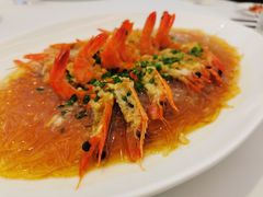 蒜蓉粉丝蒸红虾-醉辉皇上海之巅(上海中心大厦店)
