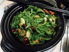 砂锅四季豆-李师傅脆肚(梅林店)