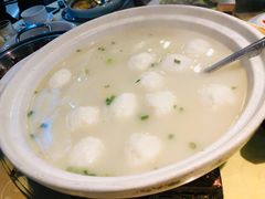手工鱼丸汤-魏铭鱼头捞饭(晋阳路店)