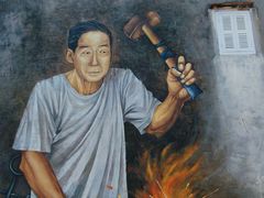 -槟城街头艺术街区