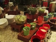 自助调料区-上海锦江汤臣洲际大酒店壹阶层