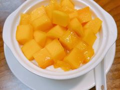 鲜芒果双皮奶-大甜九港式甜品(武林店)